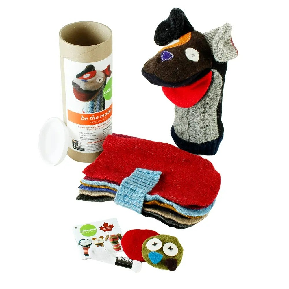 Cate & Levi カナダ製 ハンドメイド アート Cate and Levi Puppet Making Kit | The Naked Sheep Yarn Shop & Gift
